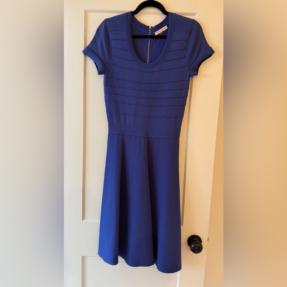 Rebecca Taylor slimming purple dress size XS